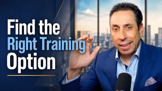 Watch Jess explain how to find the right training option