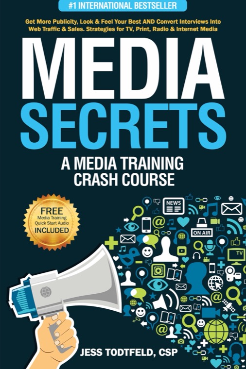 Media Secrets book cover by Jess Todtfeld