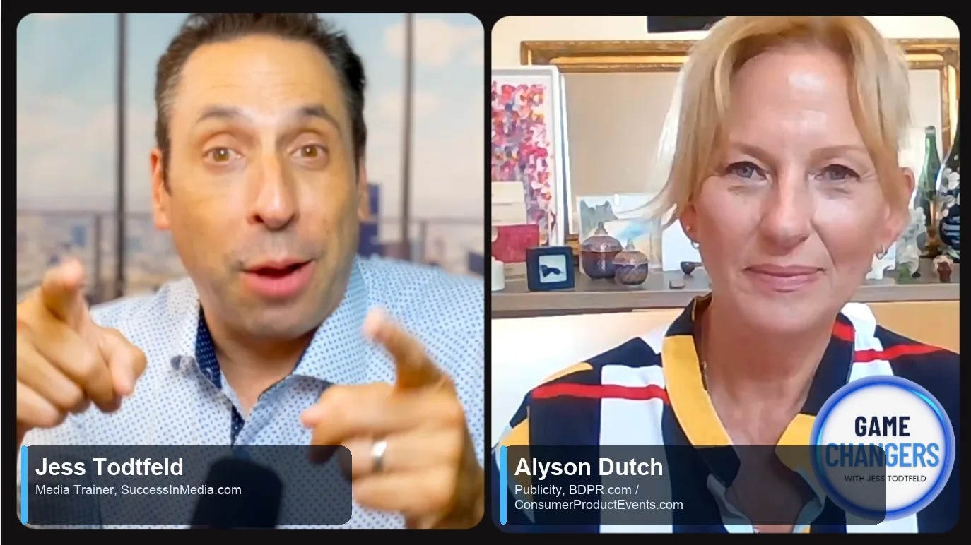 Alyson Dutch of Brown & Dutch PR in conversation with Jess Todtfeld about the changing face of public relations