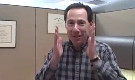 Les Richmond speaking in his video testimonial