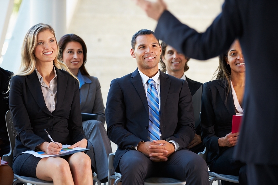 Audience Public speaking training