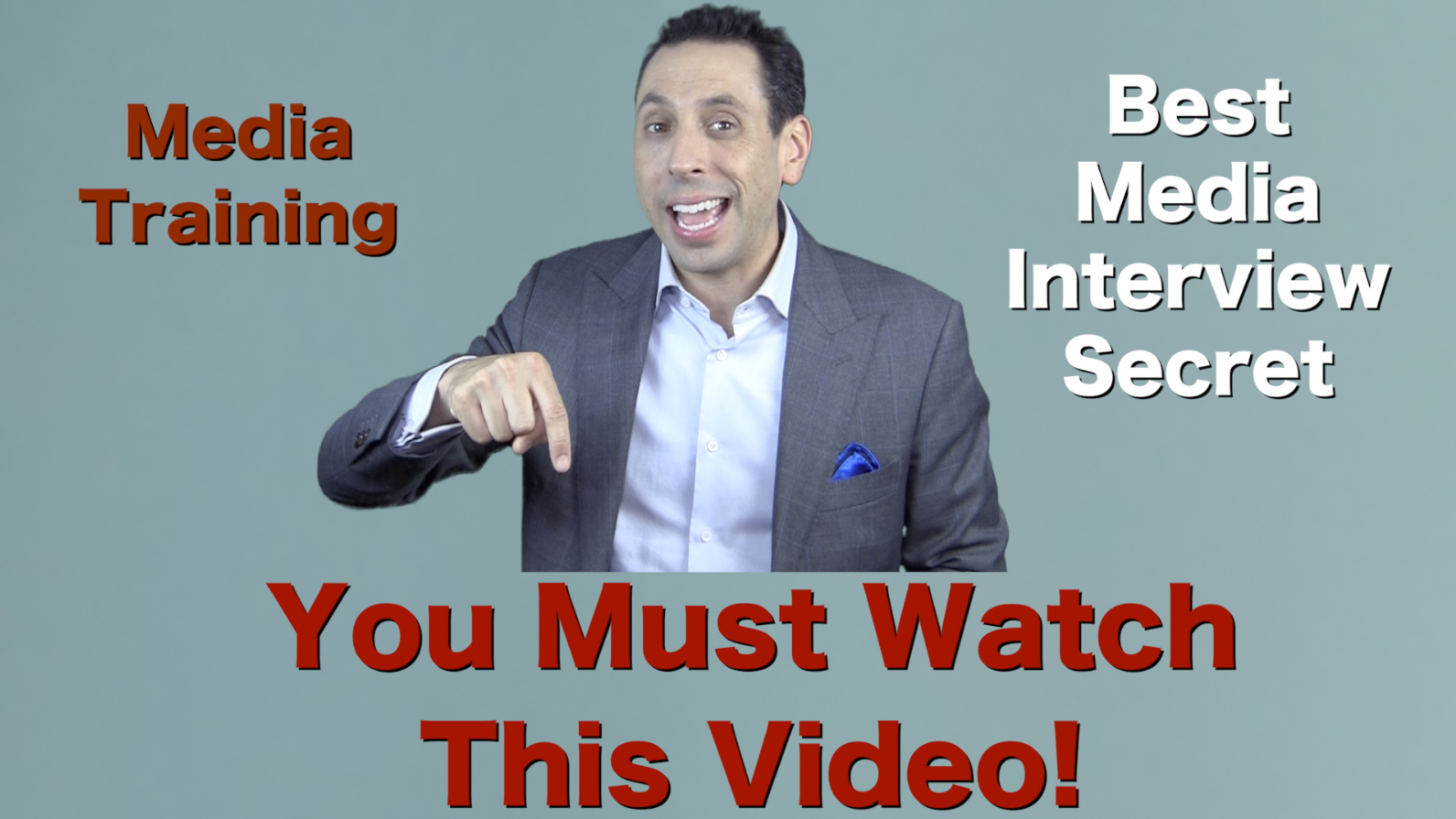 You Must Watch This Video – Best Media Training Trick